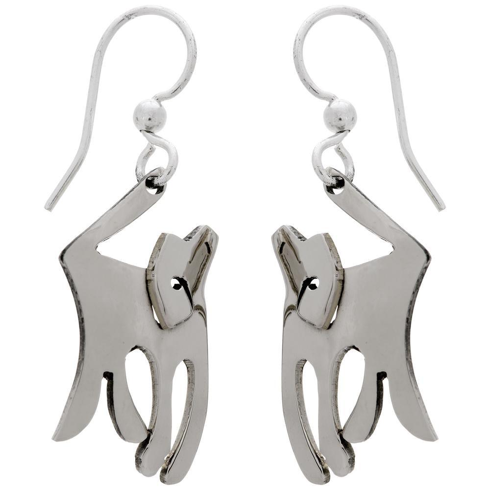 Dancing Dog Earrings