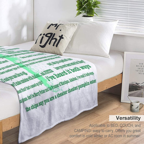 Psych Plush Throw Blanket