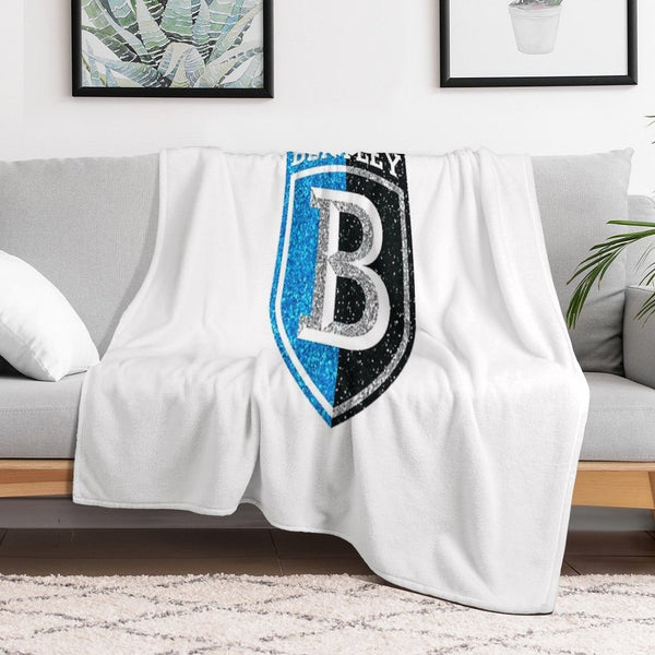 Bentley University Shrink-resistant Throw Blanket