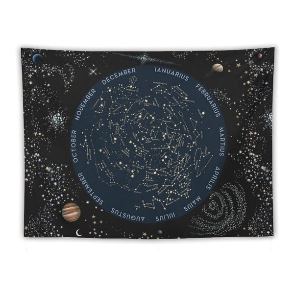 Come with Me to See The Stars Tapestry
