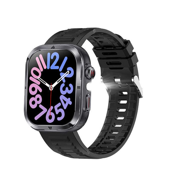 New MK86LED manual tube waterproof outdoor three-proof Bluetooth call true blood oxygen multi-sports large battery