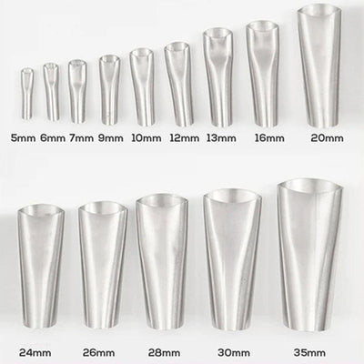 14 PCS Duck Type Glue Nozzle Mighty Caulking Finisher glass glue nozzle stainless steel glue nozzle