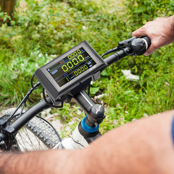 5/6-pin SW900 color smart meter, e-scooter/mountain bike LCD data display modification part.