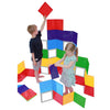 Rainbow Solids 76 pc School/Small Exhibit set