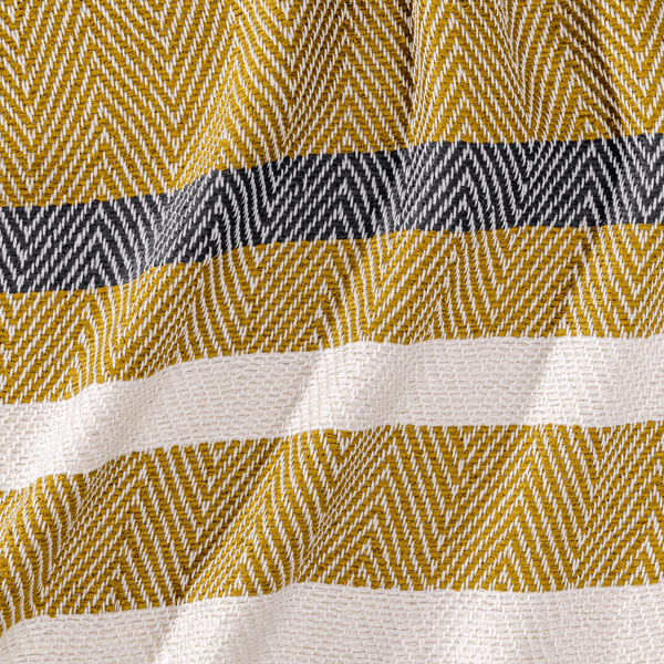 Hand Woven Stripe Throw Blanket