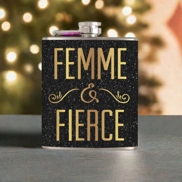 Femme & Fierce Flask
