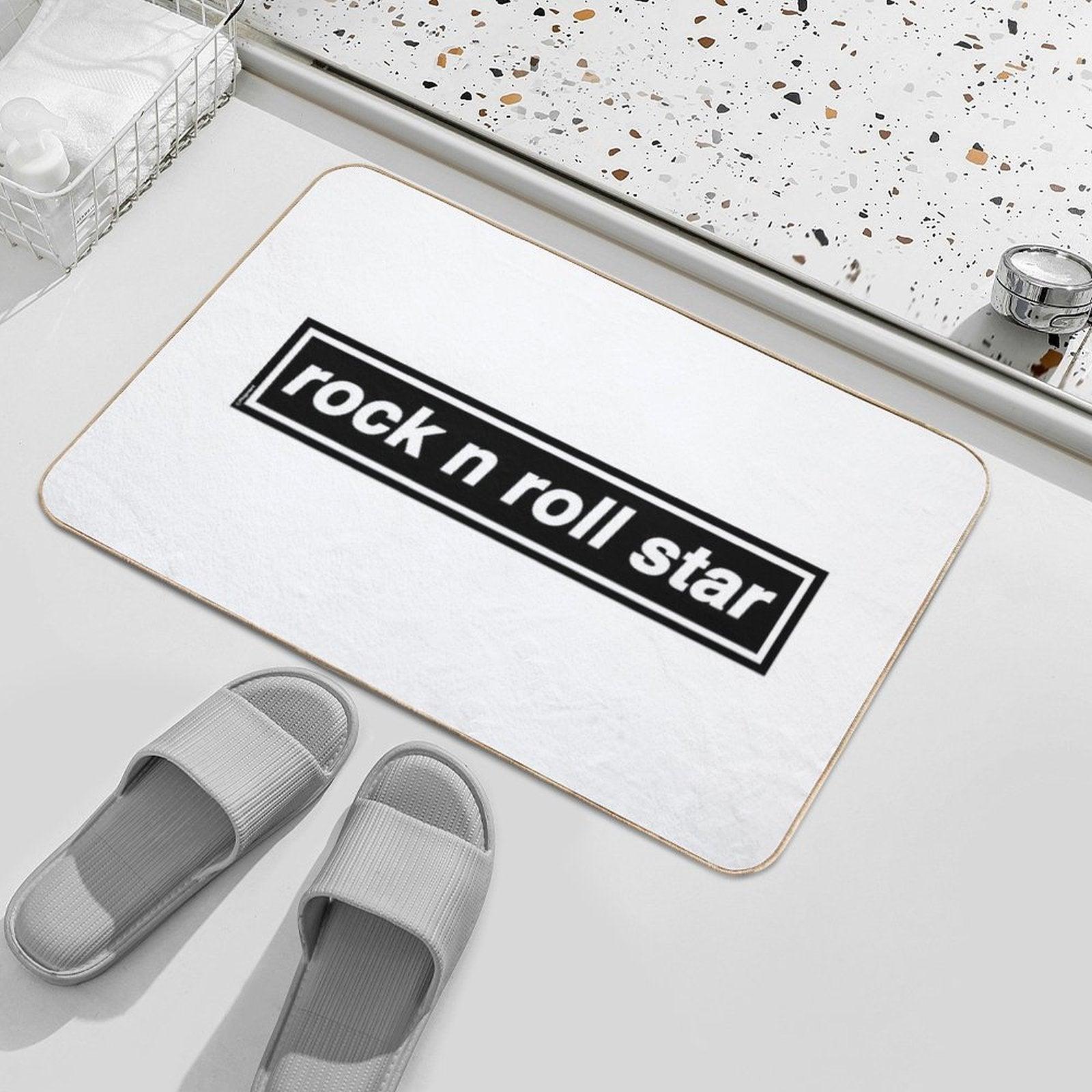 Rock N Roll Star - OASIS Band Tribute - MADE IN THE 90s Bath Mat