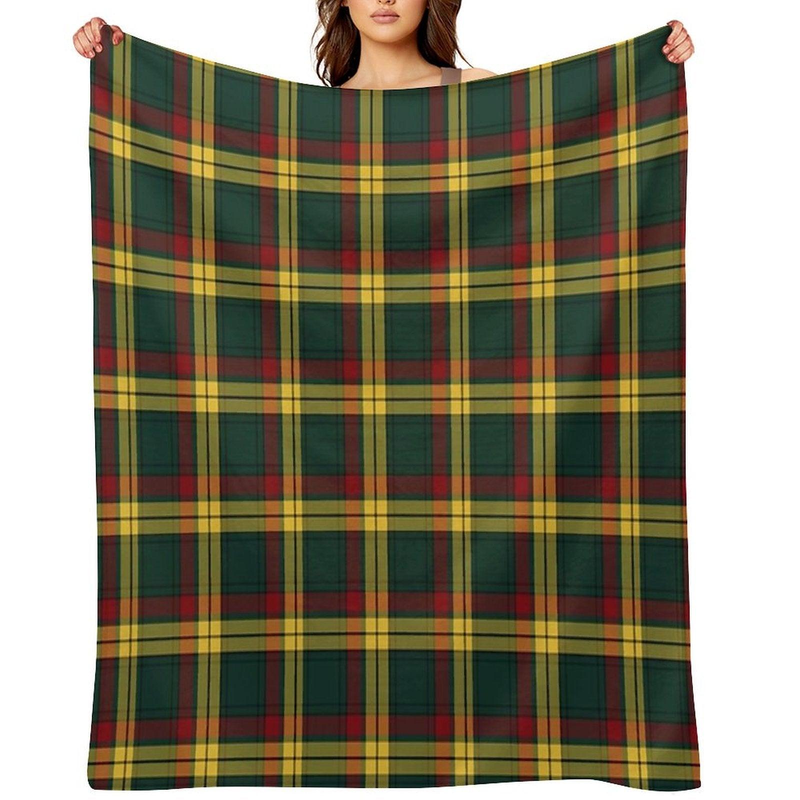 Clan MacMillan Tartan Throw Blanket