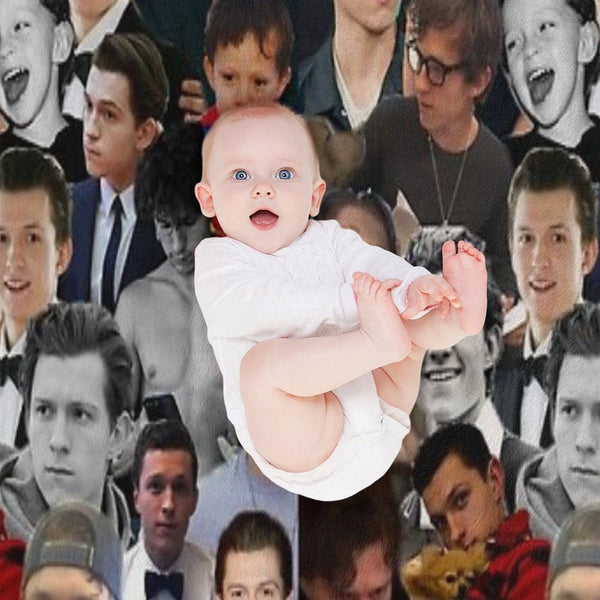Tom Holland Photo Collage Quick-dry Throw Blanket