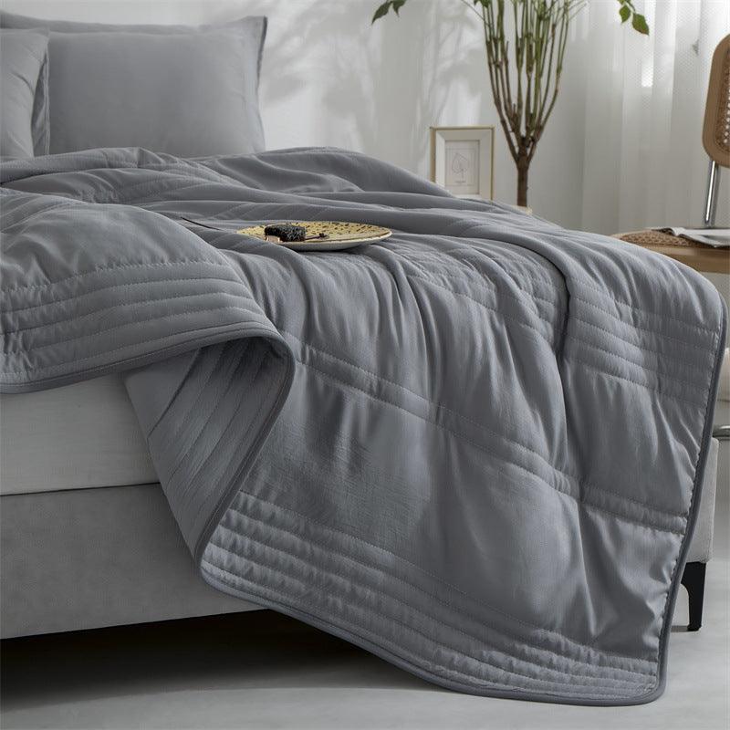 Cooling Blankets Pure Color Summer Quilt Plain Summer Cool Quilt Compressible Air-conditioning Quilt Quilt Blanket