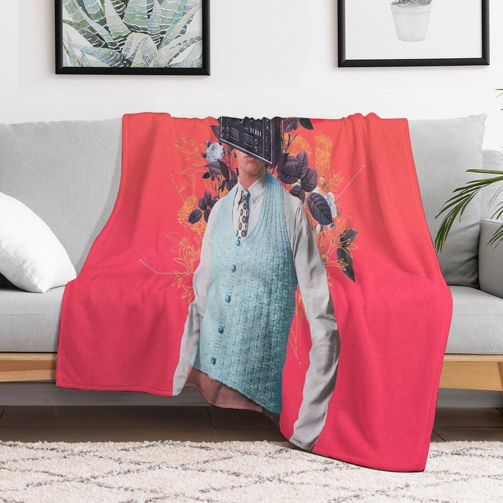 Phonohead Throw Blanket