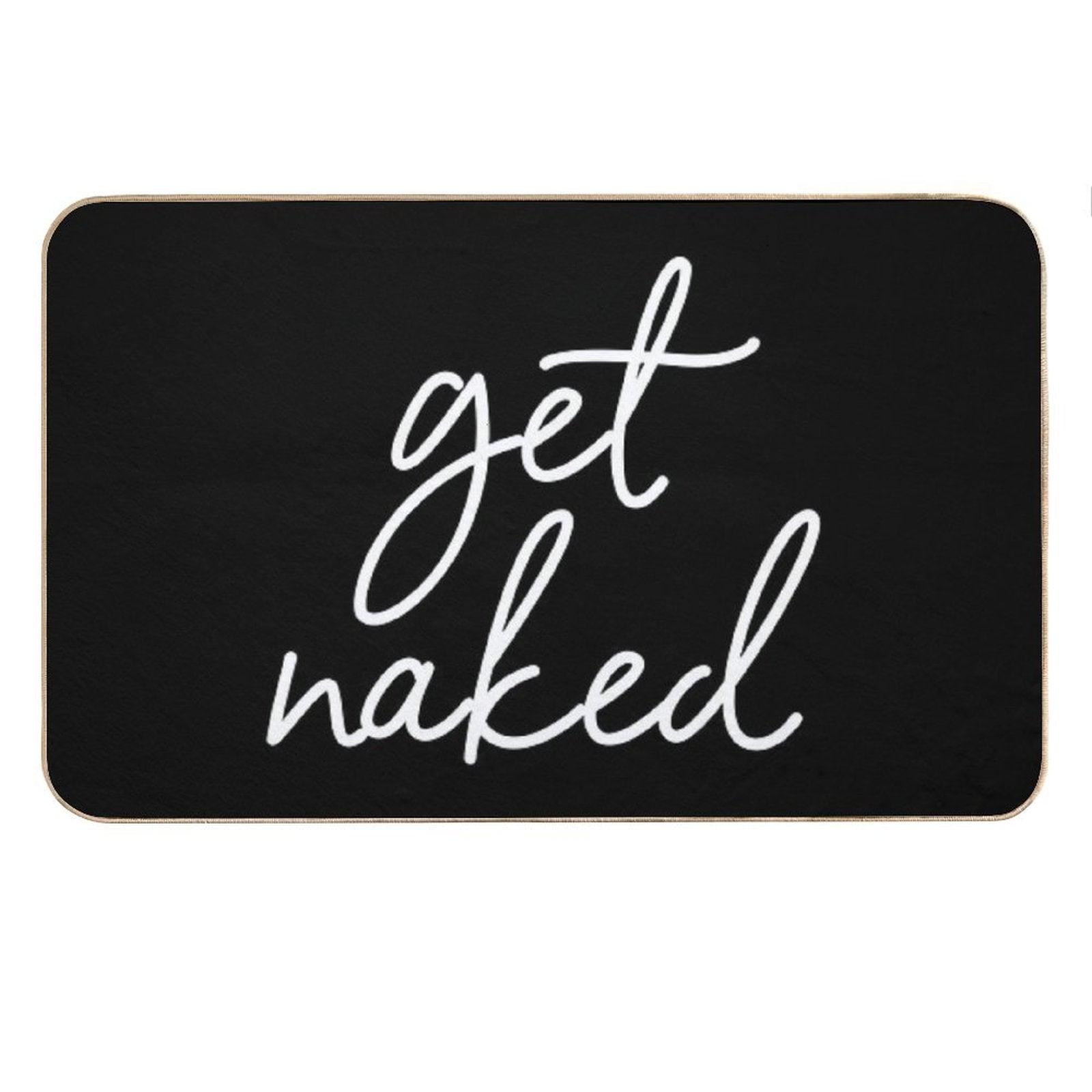 Get Naked - Bathroom Decor Bath Mat