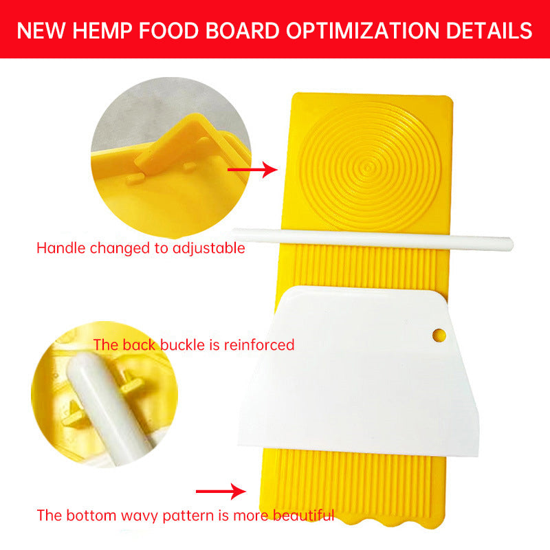 Mashizi Washboard, Naked Oats, Fish, Cat's Ears (Steamed Cat-Ear Shaped Bread), Conchiglie, Household Multi-Function Washboard