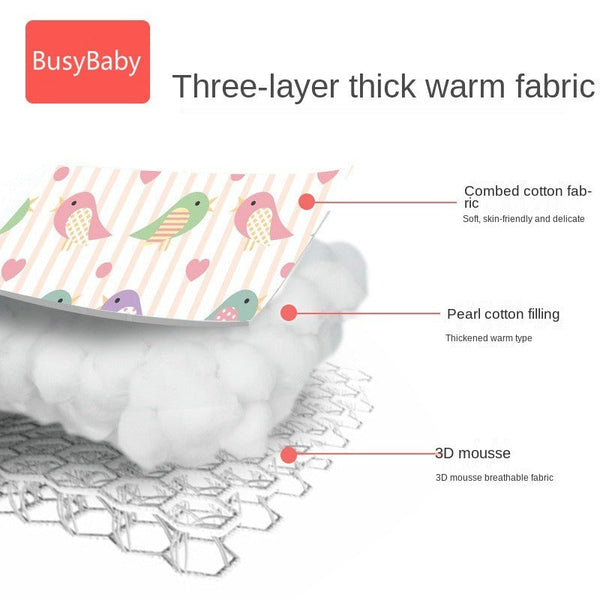 Baby Stroller Cushion, All-Season Universal Cushion, Pusher Cotton Cushion, Dining Chair, Toddler Cushion, Pure Cotton Cushion