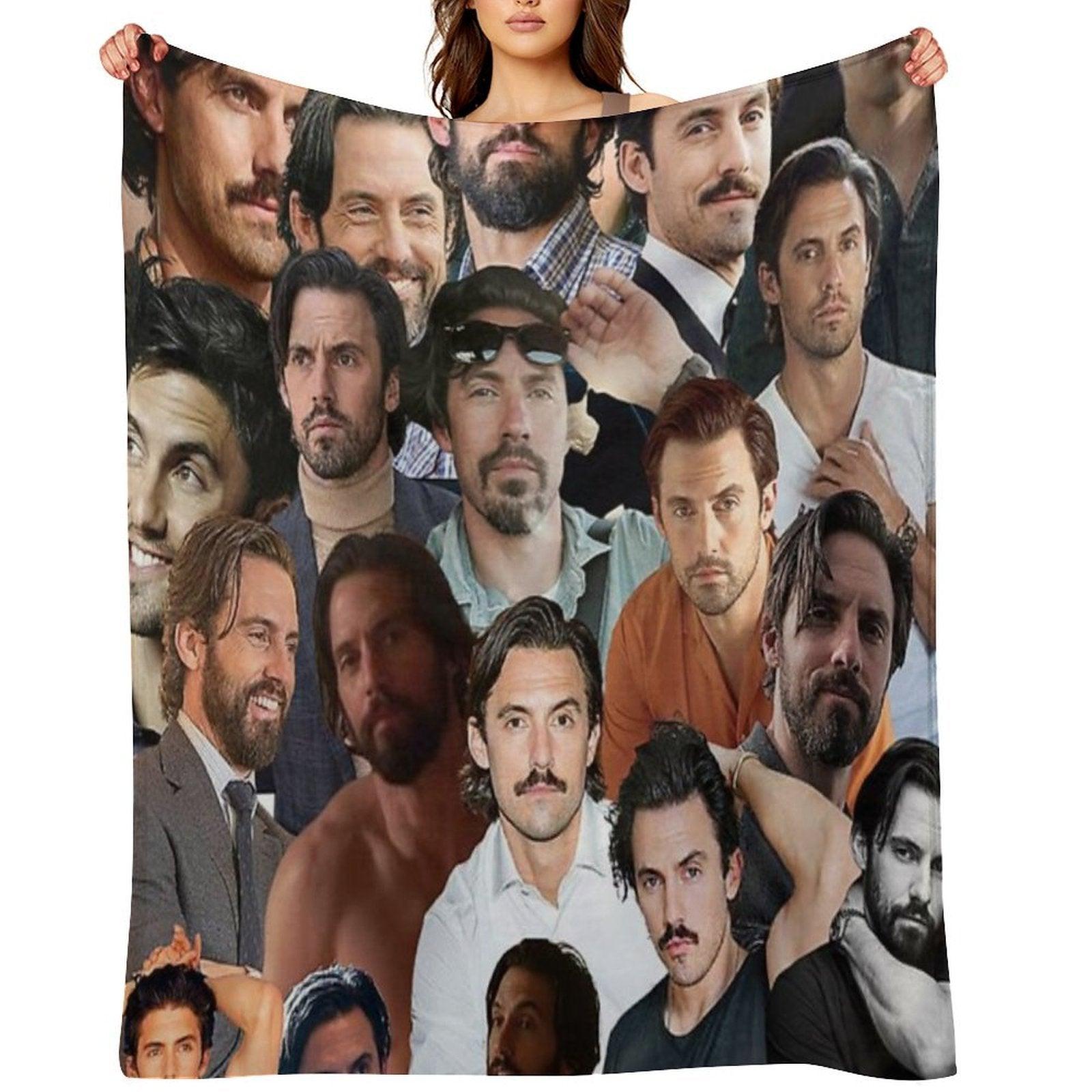 Milo Ventimiglia Photo Collage Throw Blanket