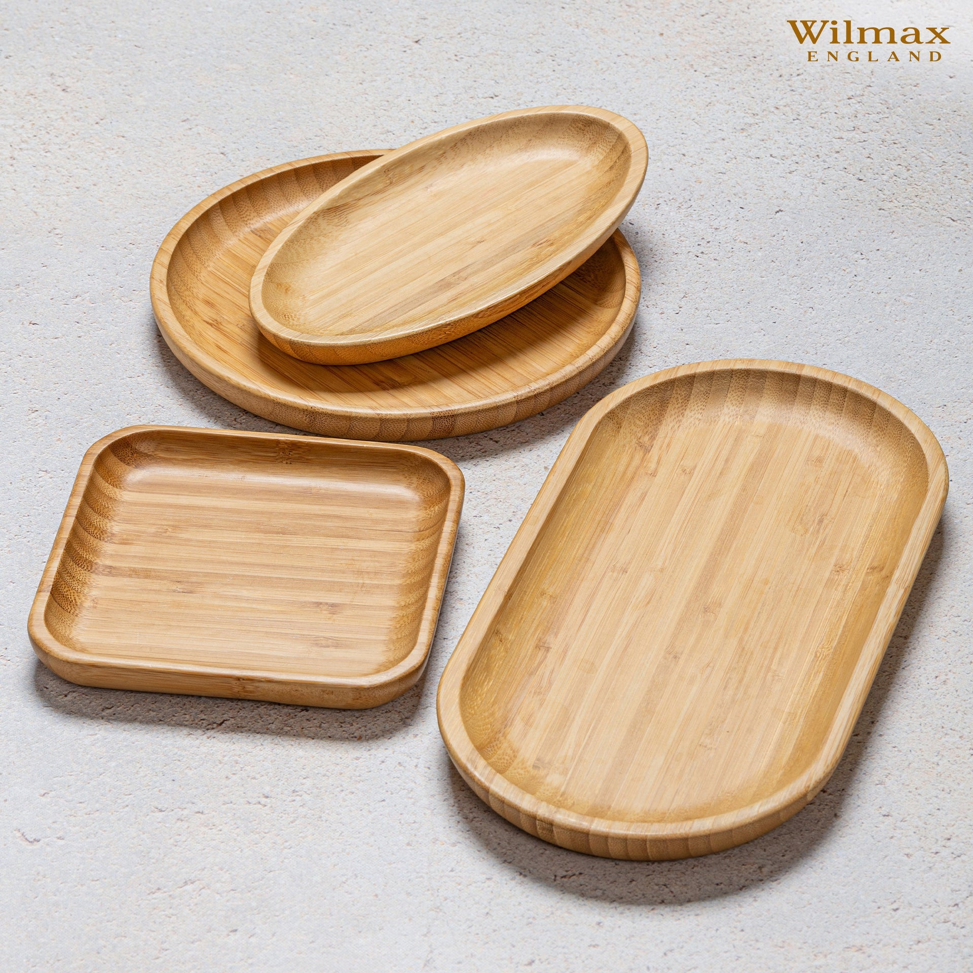 Bamboo Round Plate 4