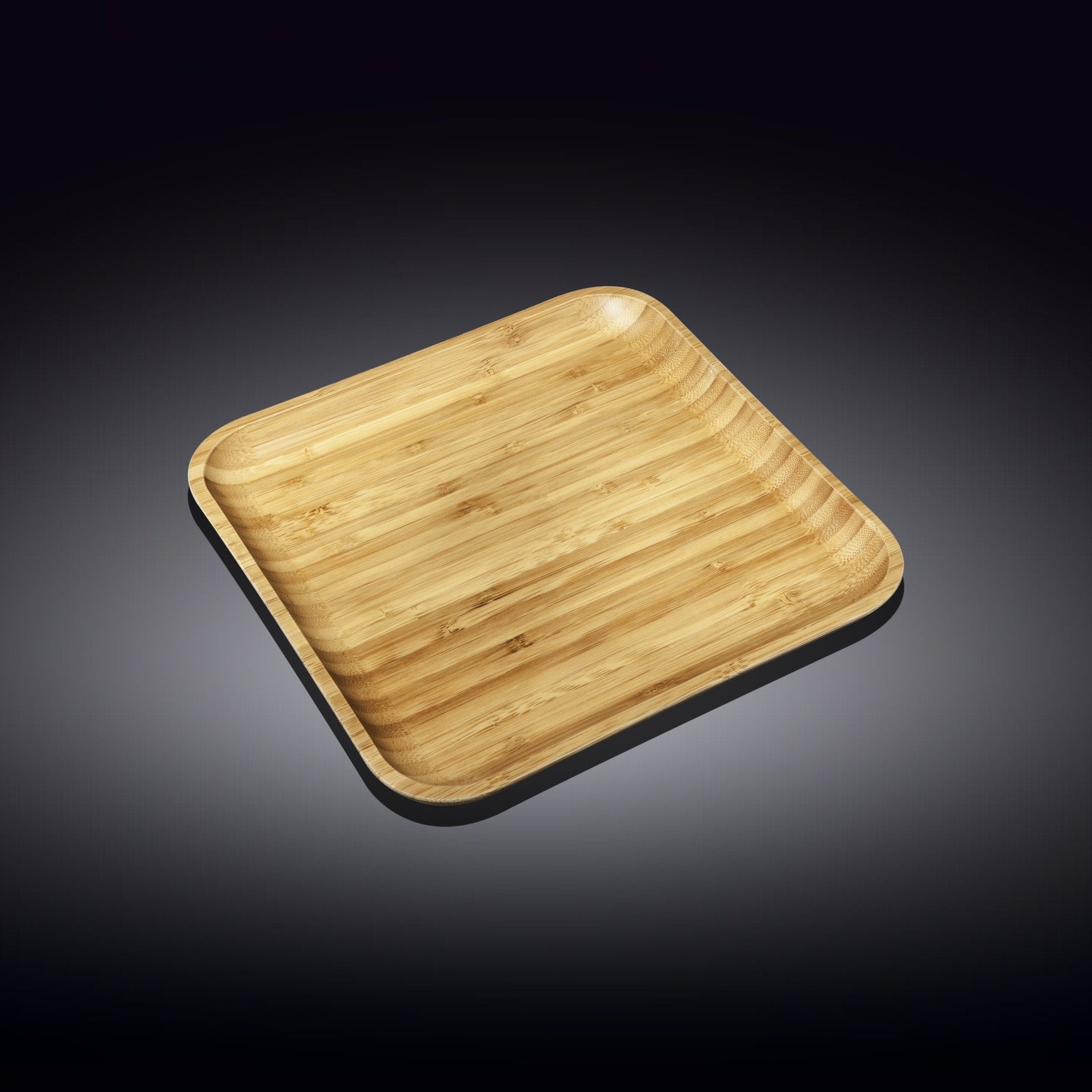Bamboo Square Plate 9
