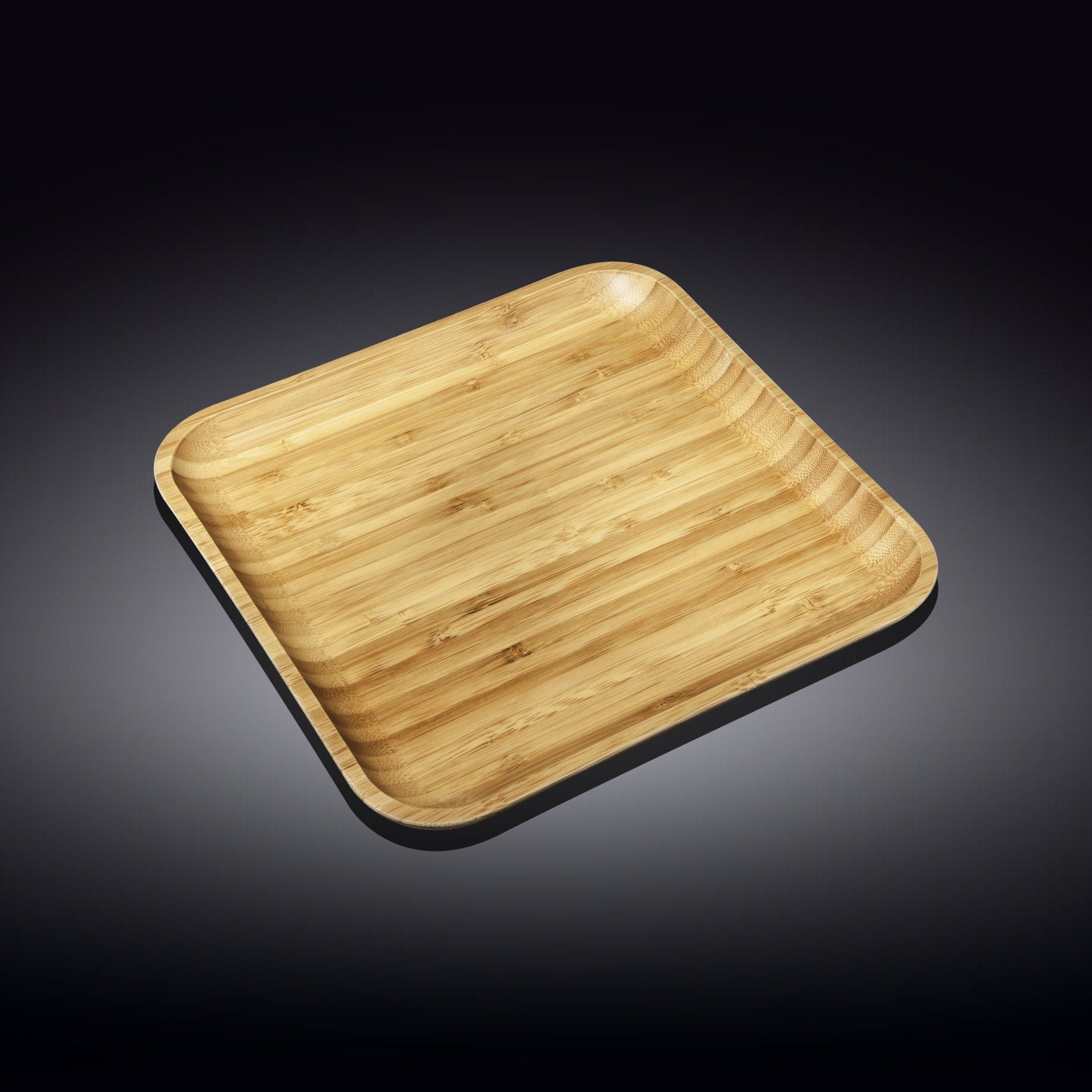 Bamboo Square Plate 11
