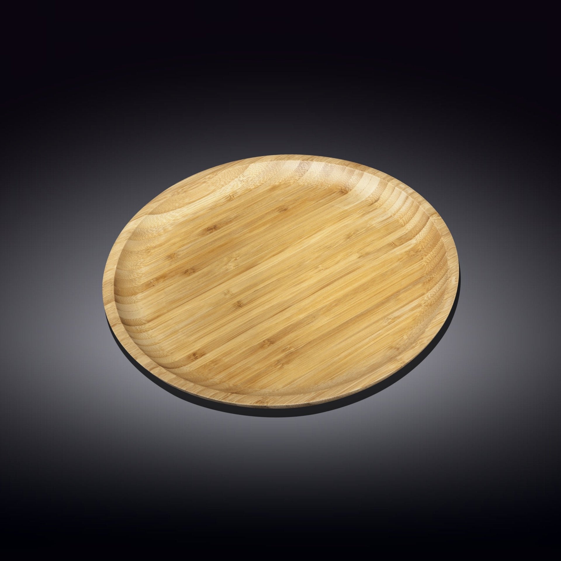 Bamboo Round Plate 9