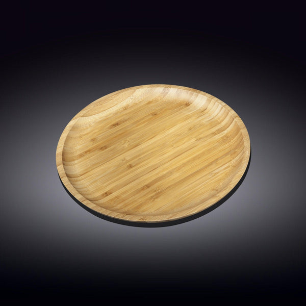 Bamboo Round Plate 9