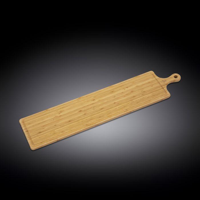 Bamboo Charcuterie Board With Handle 34.3