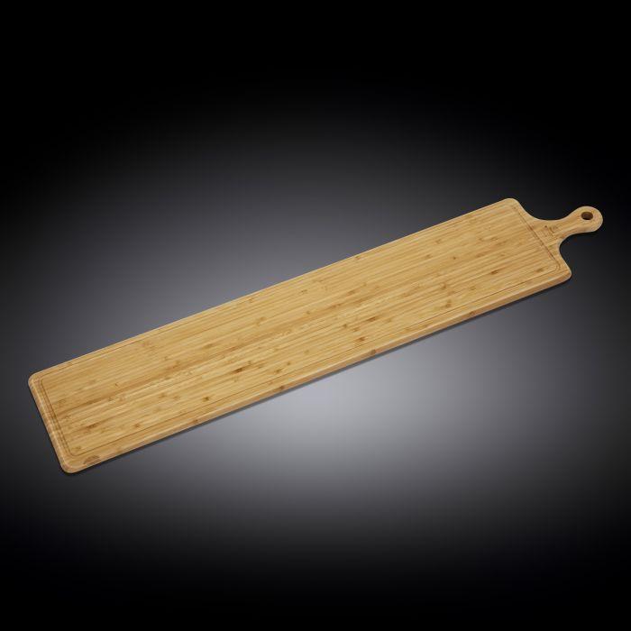 Bamboo Charcuterie Board With Handle 39.4