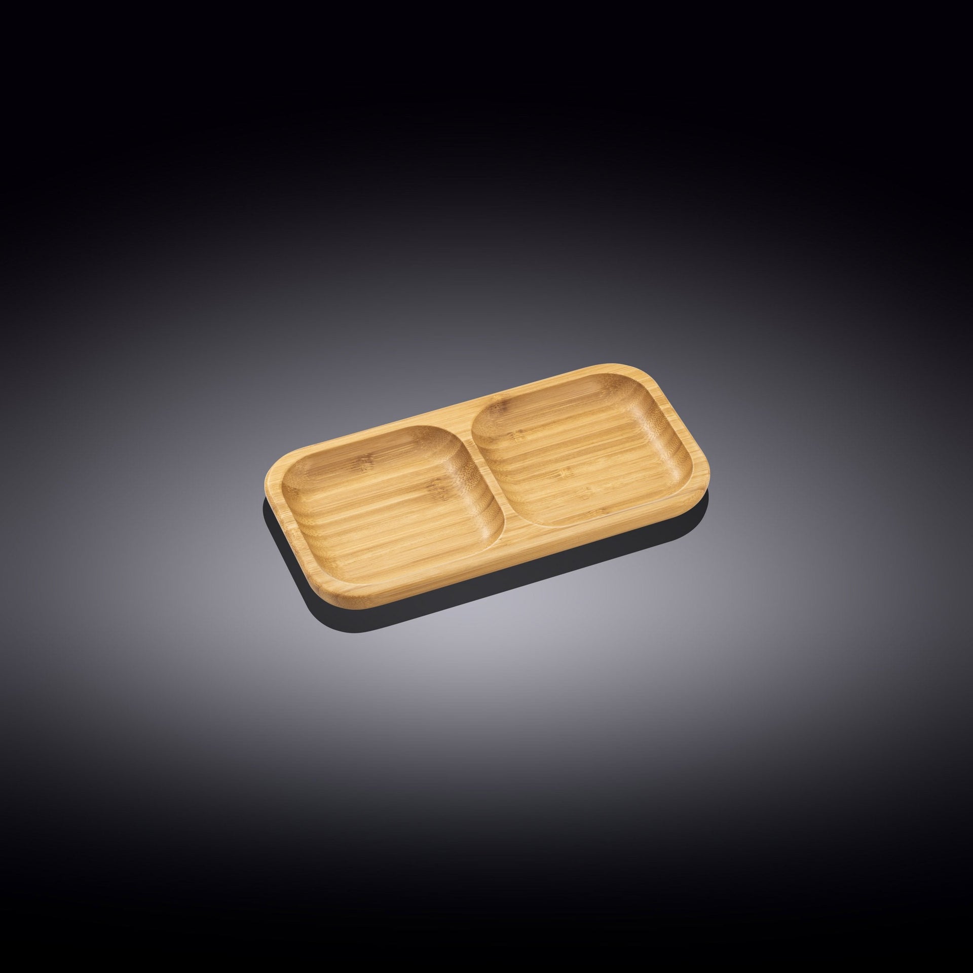 Bamboo Divided Dish / Bento box 8.5