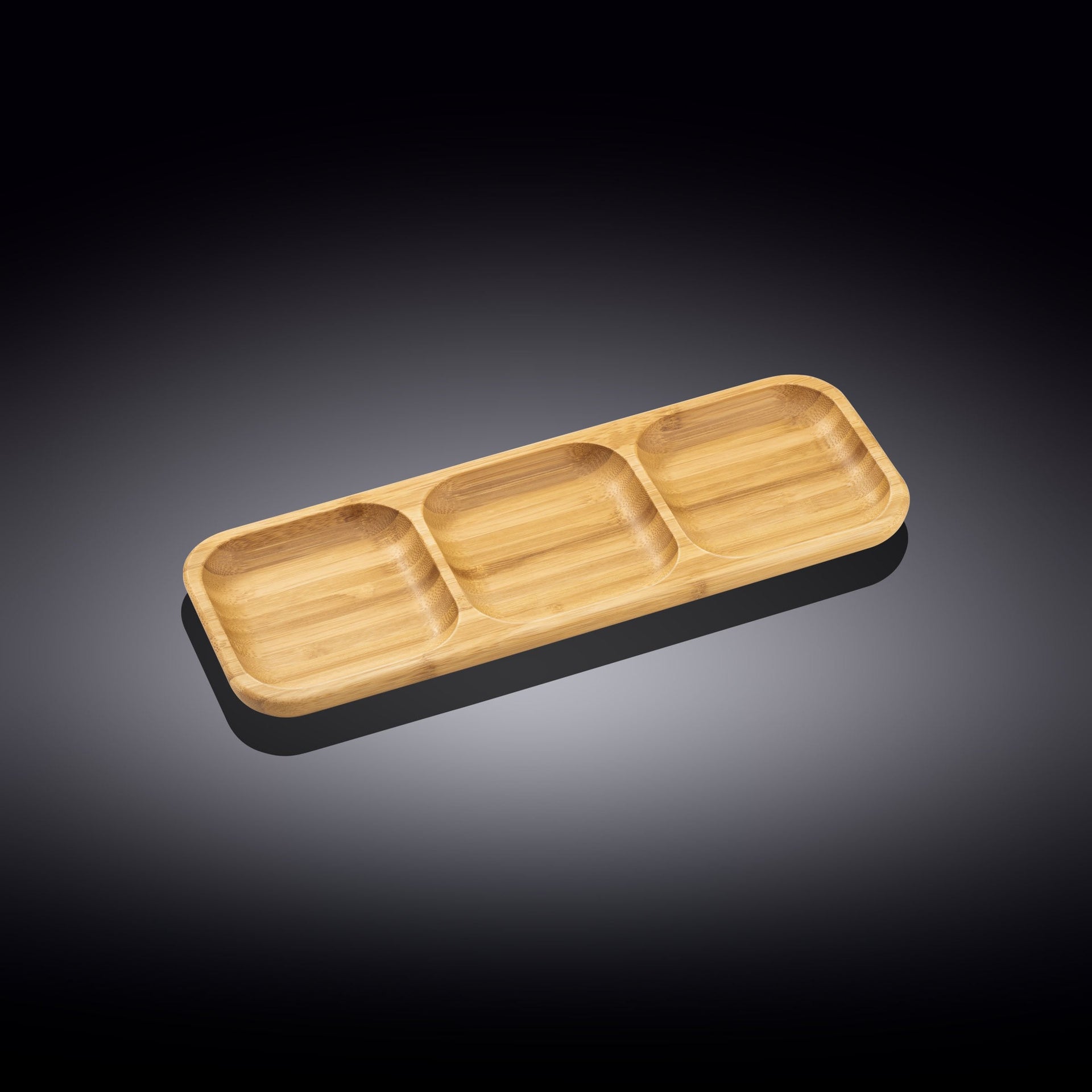 Bamboo Divided Dish 13