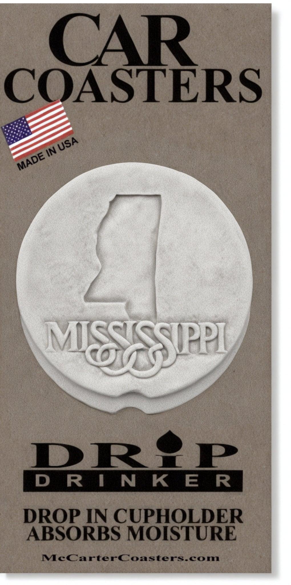 Mississippi Car Coasters