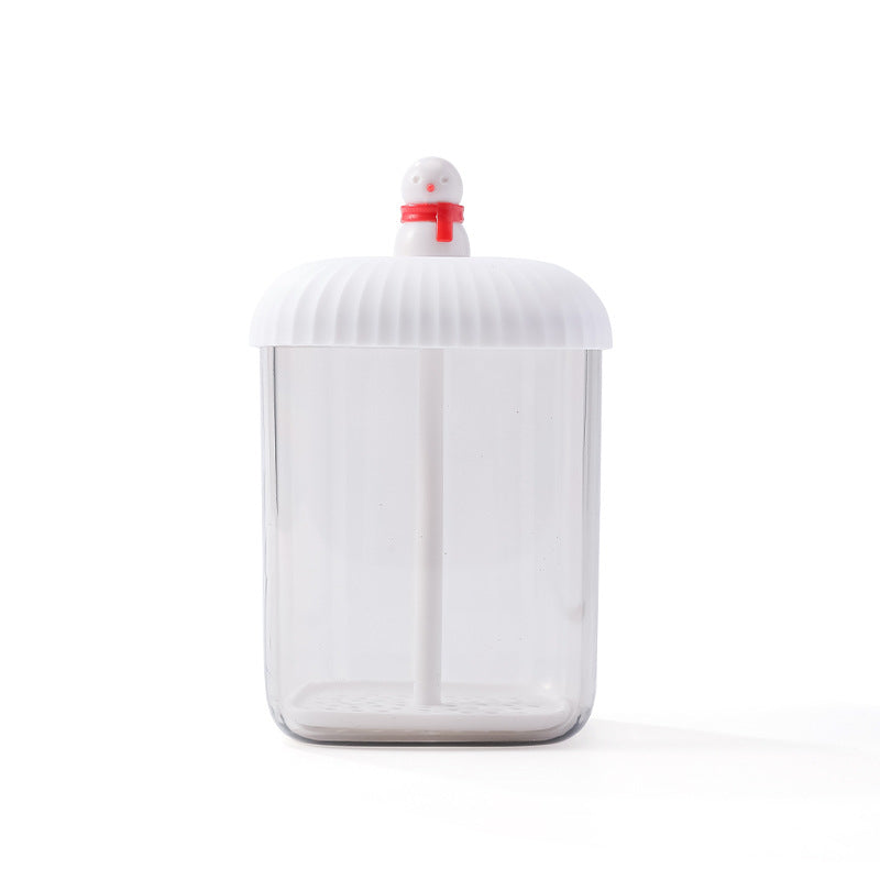 Cute Bubbler Manual Foaming Facial Cleanser Bubbler Portable Press Shampoo Bubbler