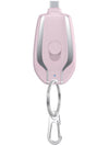 Mini Keychain Power Bank Wireless Compact and Portable 1500mAh Mah Emergency Power Supply Emergency Mobile Power Supply