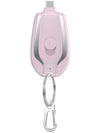 Mini Keychain Power Bank Wireless Compact and Portable 1500mAh Mah Emergency Power Supply Emergency Mobile Power Supply