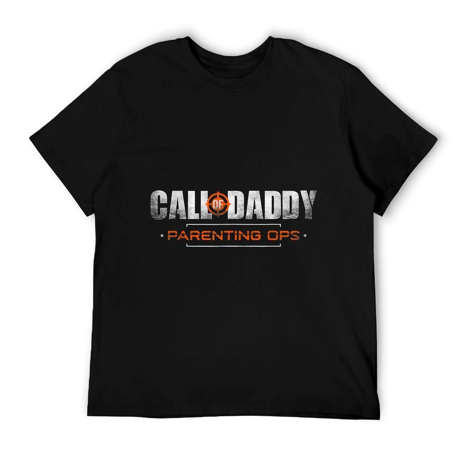 Gamer Dad Call of Daddy Parenting Ops Funny Father's Day T-Shirt
