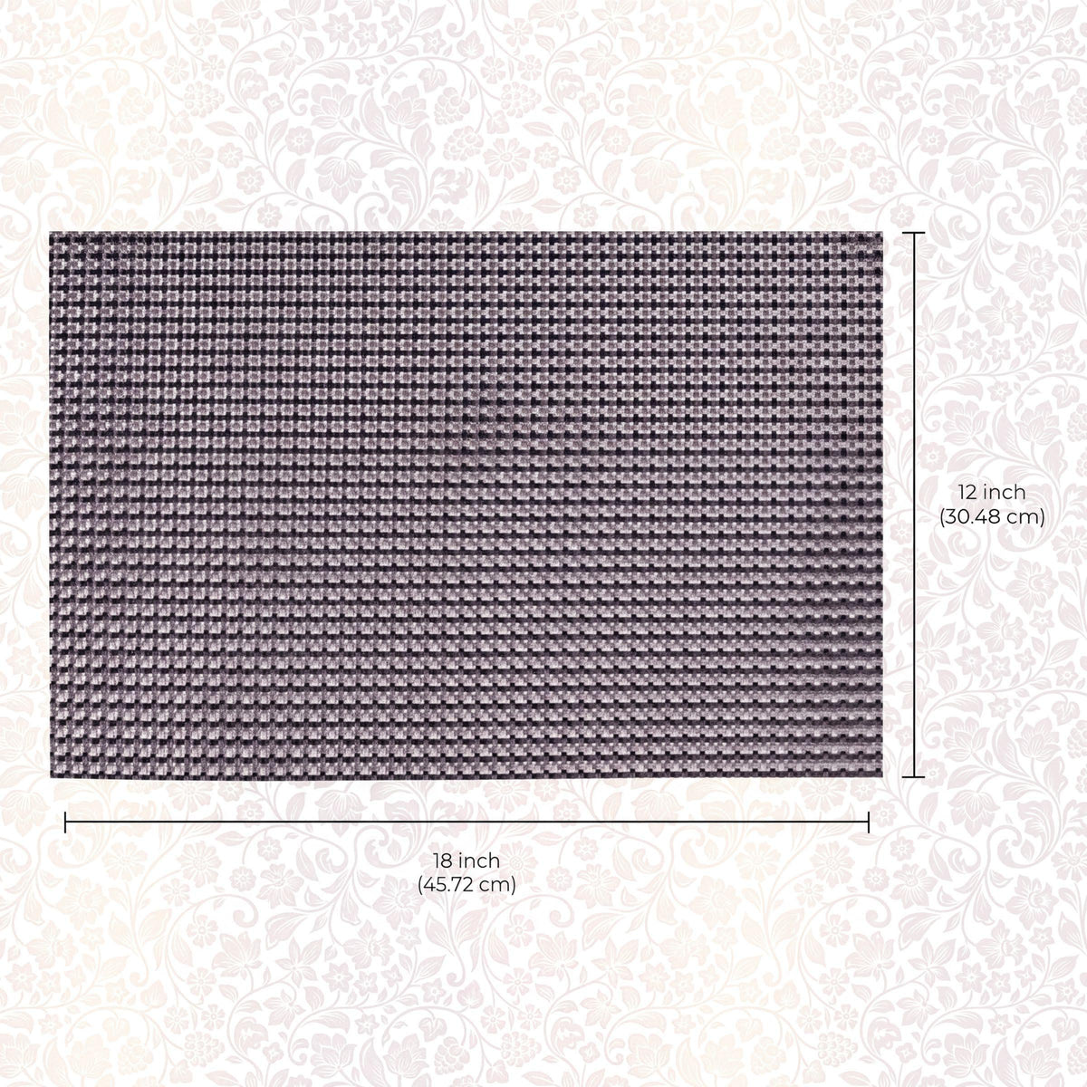 PVC Placemats – Non Slip, Heat Resistant Dining Table Mats for Indoor Outdoor Use