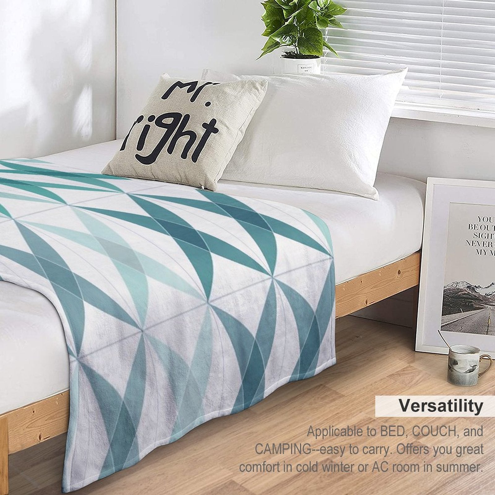 Vector Pattern V3 Quick-dry Throw Blanket