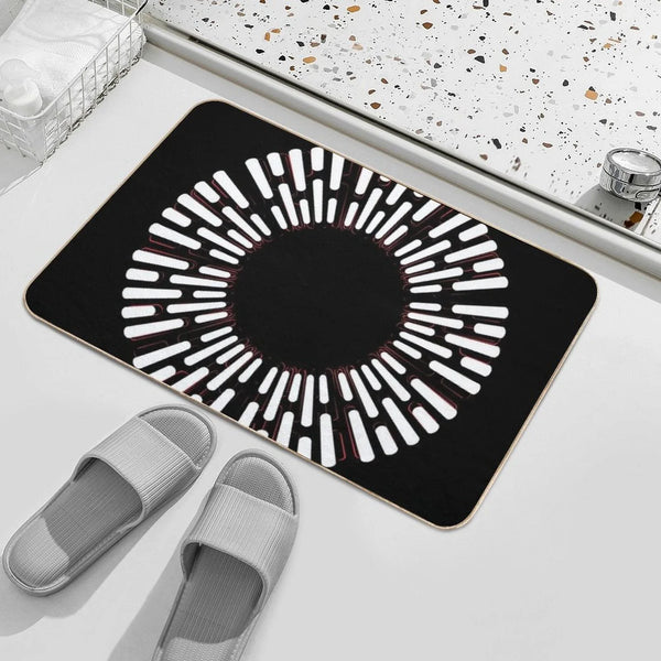 Death Star Lighting Bath Mat