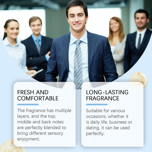 Male Pheromone Perfume, Lasting Fragrance Fresh And Elegant Fragrance Charm Men Perfume