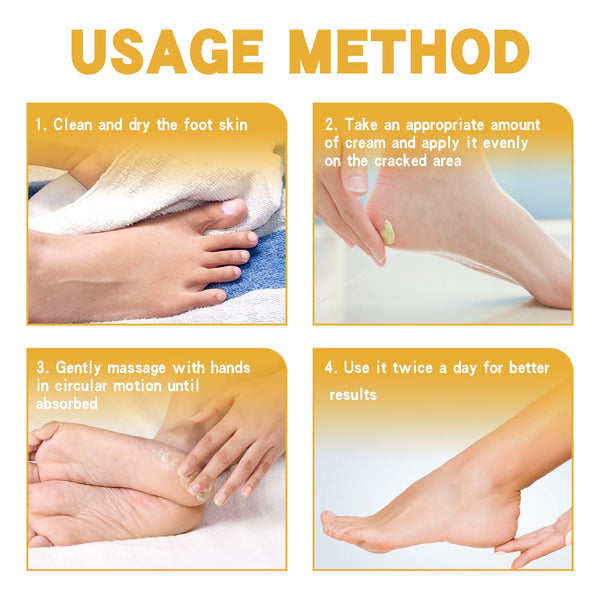 Hydrating Chapping Cream, Foot Care Heel Moisturizing Anti-Cracking, Peeling And Chapping Repair Foot Care Cream