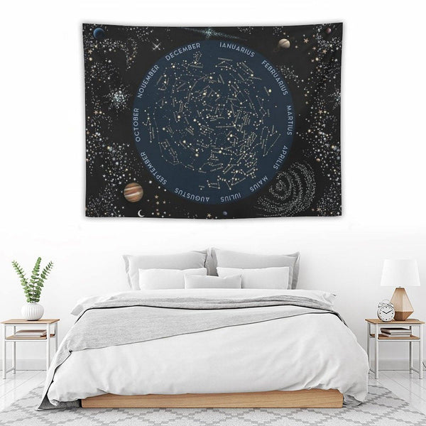 Come with Me to See The Stars Tapestry