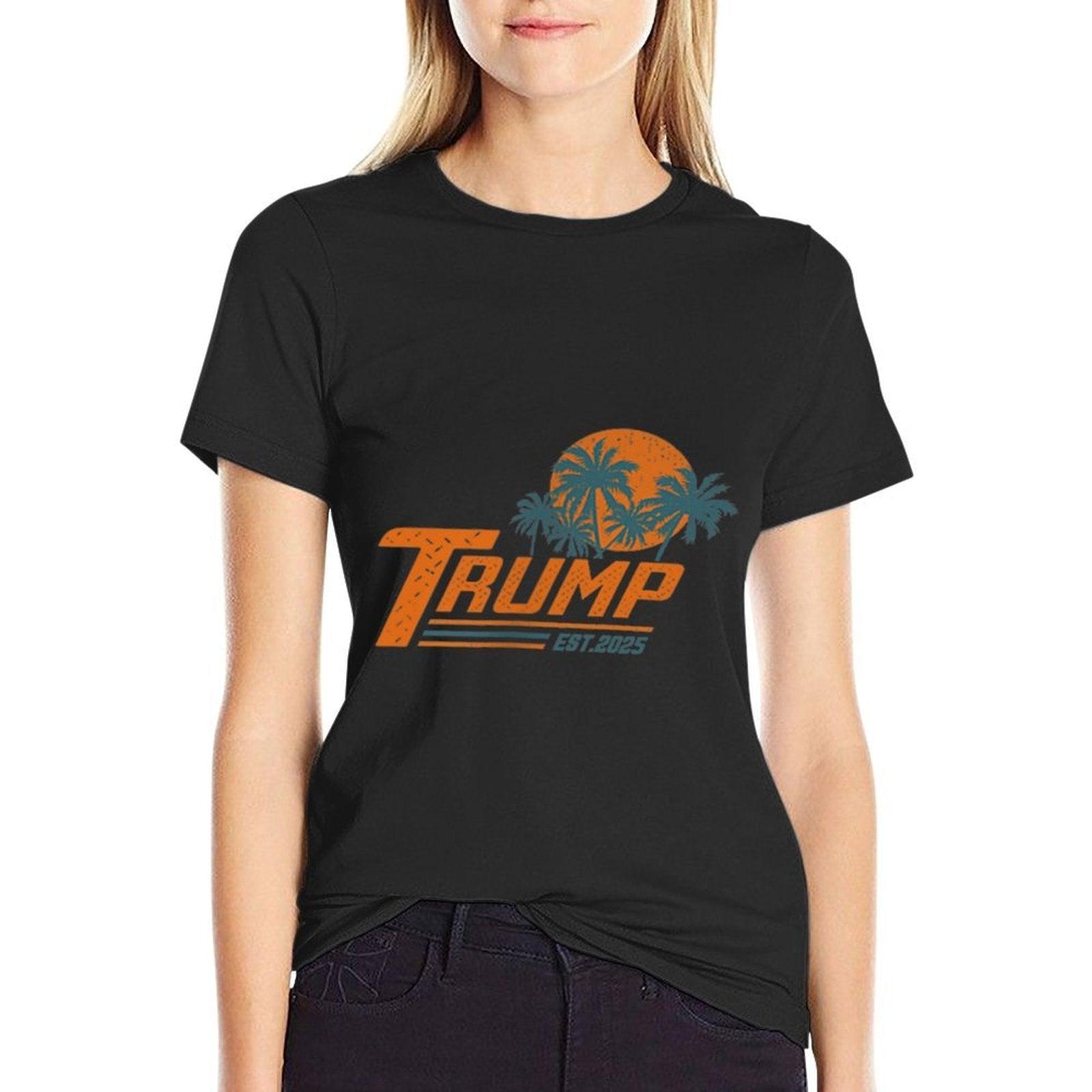 Funny Trump Retro Vintage (2 Side) Trump Merchandise  Soft T-Shirt