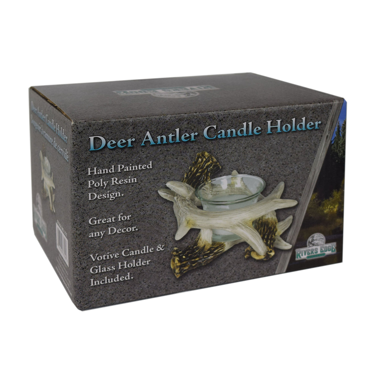 Candle Holder-Deer Antler