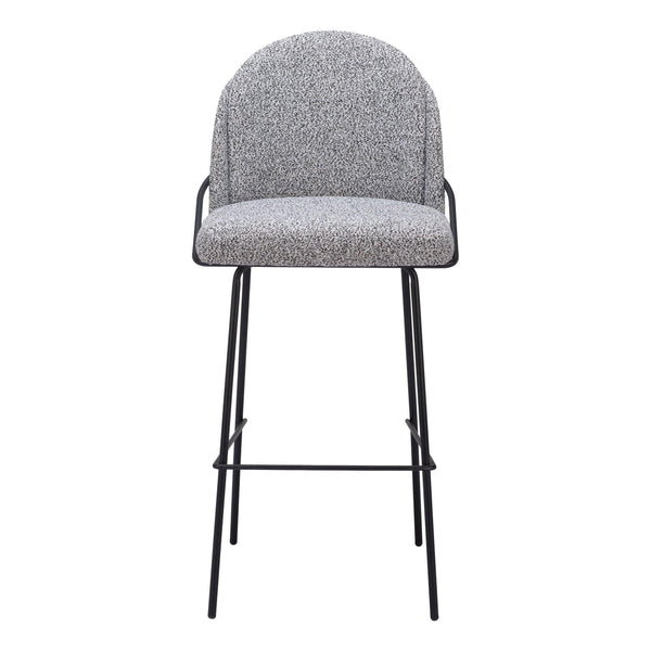 Jambi Barstool (Set of 2) Black & White