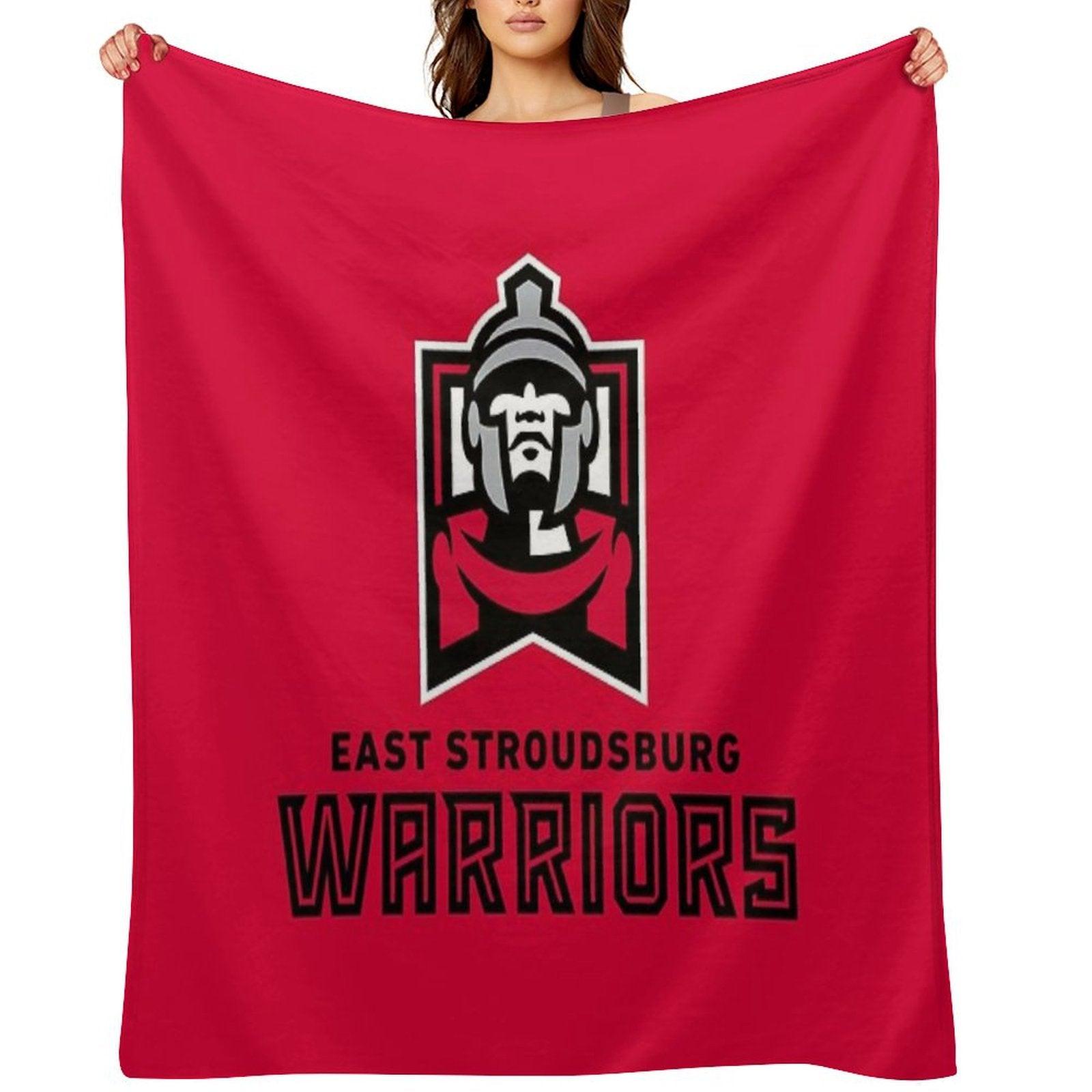 New East Stroudsburg-Warriors Throw Blanket
