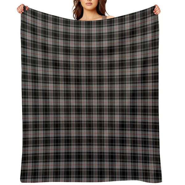 Clan Moffat Tartan Plush Throw Blanket