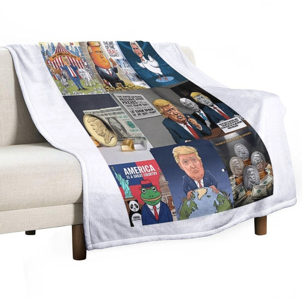 Trump Eras Lightweight Throw Blanket