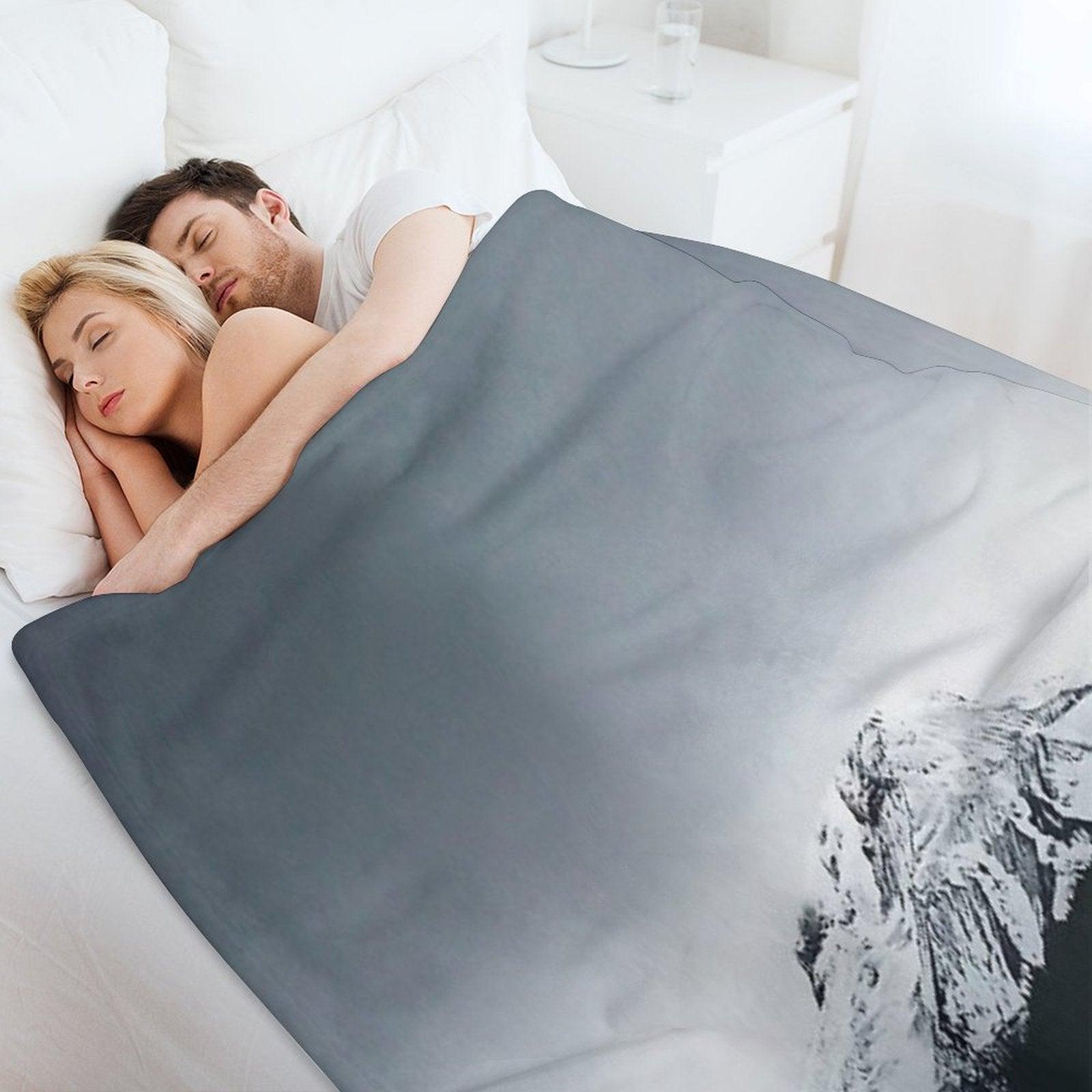 Mt. Hood Oregon Throw Blanket