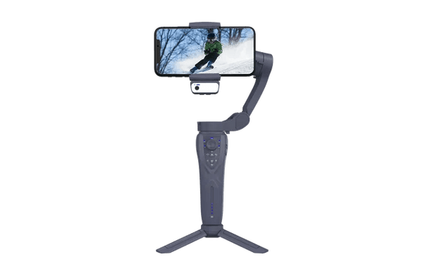 F12 mobile phone 3-axis anti shake stabilizer Tiktok live broadcast camera PTZ AI intelligent tracking face recognition