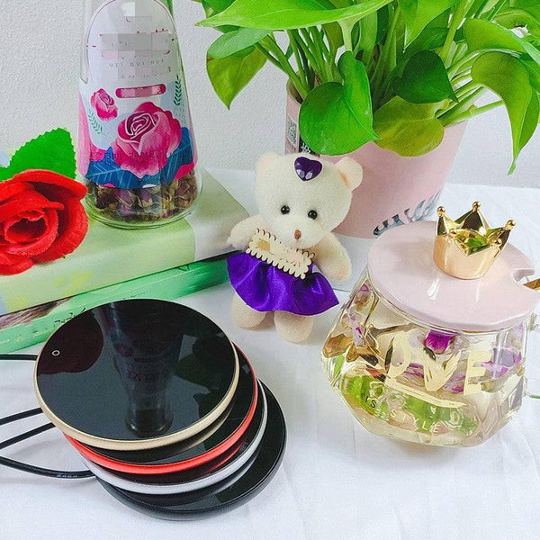 USB Coffee Mug Cup Warmer Milk Tea Water Heating Electric