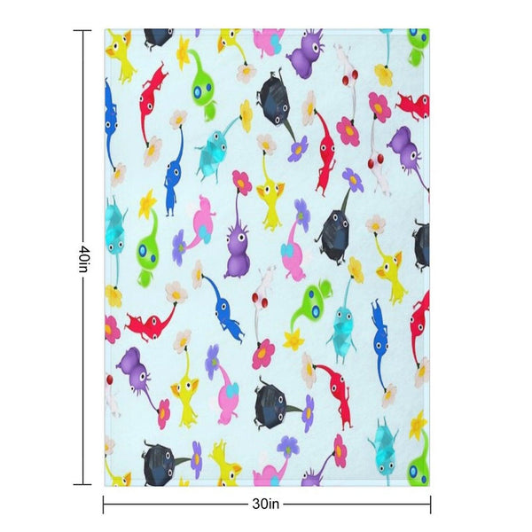 ALL Pikmin Throw Blanket