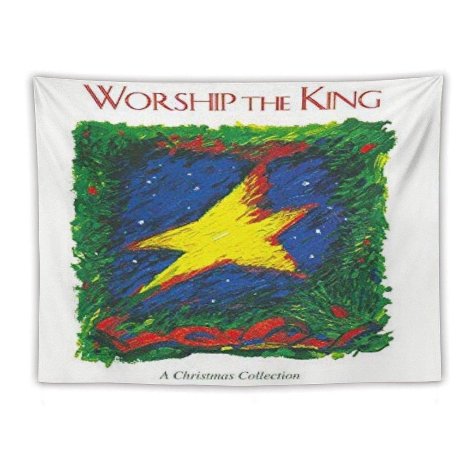 Worship The King A Christmas Collection Tapestry